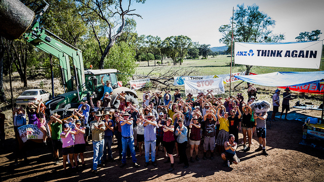 Community action at Maules Creek